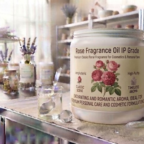 Rose Fragrance Oil IP Grade – Premium Classic Floral Fragrance for Cosmetics & Personal Care bulk wholesale