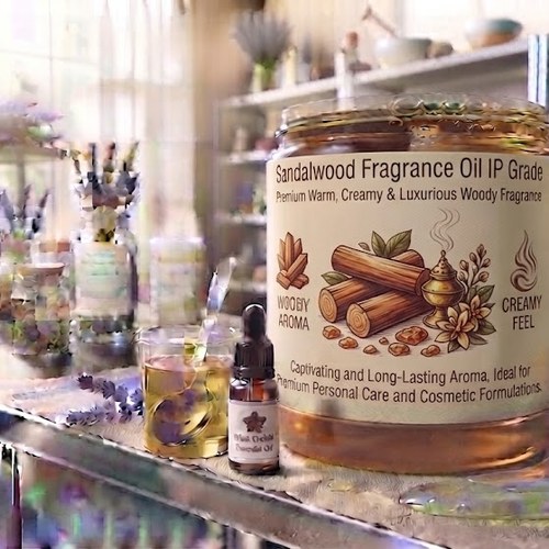 Sandalwood Fragrance Oil IP Grade – Premium Warm, Creamy & Luxurious Woody Fragrance wholesale supplier